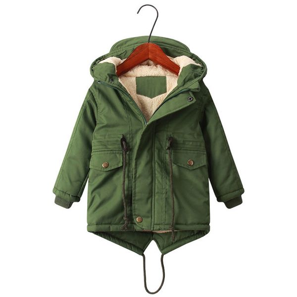 

children winter outdoor fleece jackets for boys clothing hooded warm outerwear windbreaker baby kids coats, Blue;gray