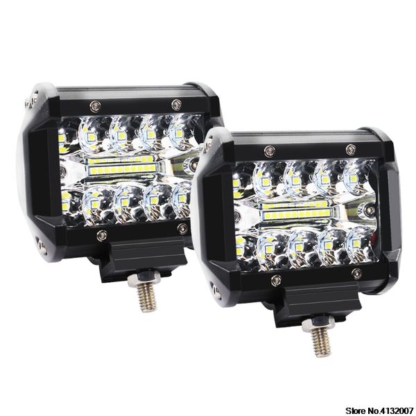 

4 inch 60w led work light suv offroad driving light road lights boat lighting