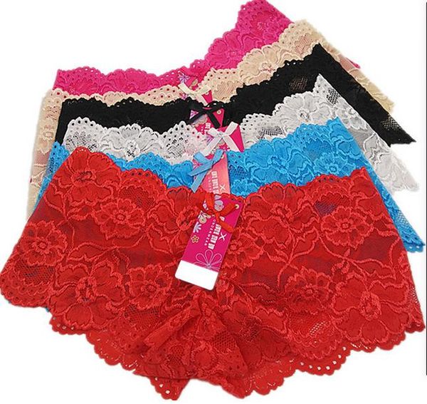 

new lace briefs panties women bikini underwear woman lace erotic lingerie black white red color drop ship, Black;pink