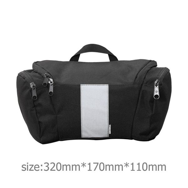 

sahoo 3l waterproof bicycle handlebar bag cycling bicycle rode bike handlebar front basket bag handbag panniers bags