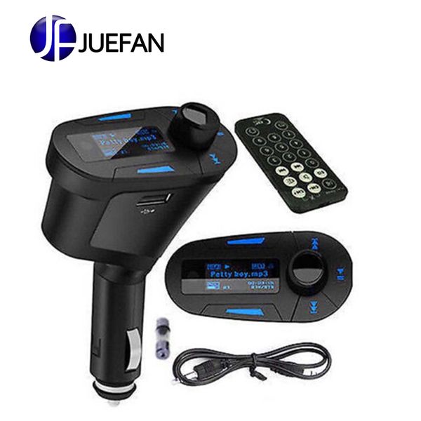 

3colors car kit mp3 music player wireless fm transmitter radio modulator with usb sd mmc+ remote control hipping qp0026-30