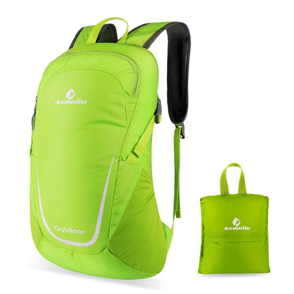 

new lightweight outdoor travel student bag 15l packable backpack waterproof foldable camping hiking cycling handy daypack bag