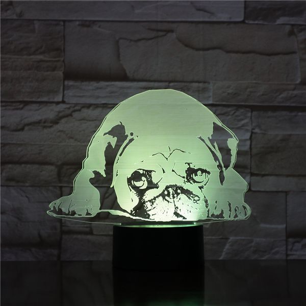 

cute dog model toy 3d night lamp led light christmas gifts kids hobbies as1723