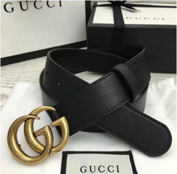 

selling new mens womens black belt h genuine leather business belts pure color belt snake pattern buckle g 2.0cm 3.5cm 3.8cm with box, Slivery;golden