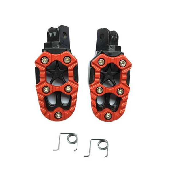 

dragonpad motorcycle pedal 8mm aluminum alloy with spring pedals motorcycle accessories