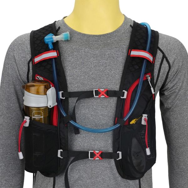 

5l running hydration backpack women men jogging sport backpack trail running marathon bag also cycling no water bag
