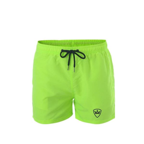 

2020 summer shorts men women quick drying fitness short casual beach shorts mens board lace up solid 10 color, Black;blue