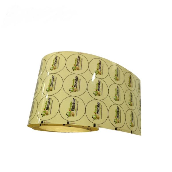 

custom silk screen printing sticker with transparent background