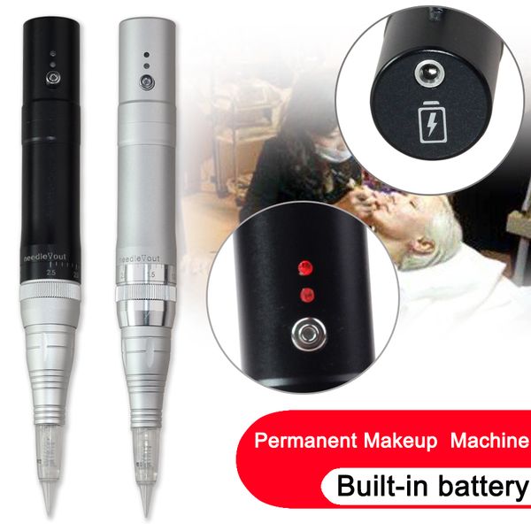 

wireless tattoo makeup eyebrow cartridges machine import motor rotary battery charge permanent makeup machine pen