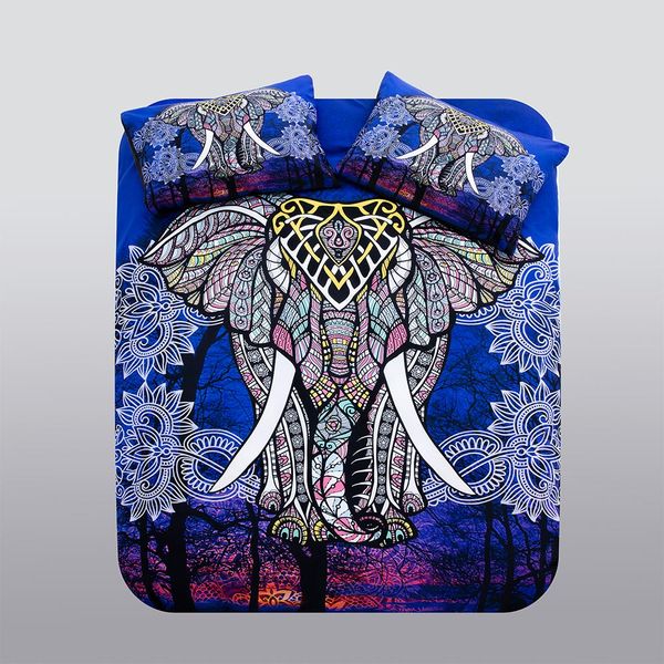 

bohemian comforter bedding sets duvet cover set elephant national style king size bedding setbed set bed set