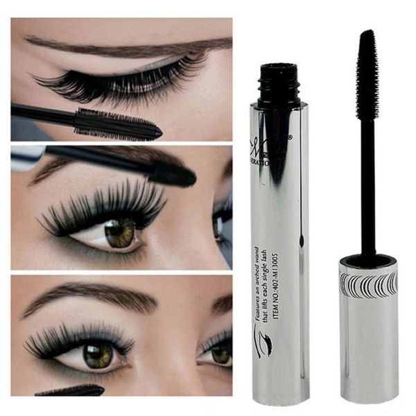 

eye lashes makeup waterproof mascara de cils en fibre de soie long eyelash black silicone brush head mascara for eyelash thick