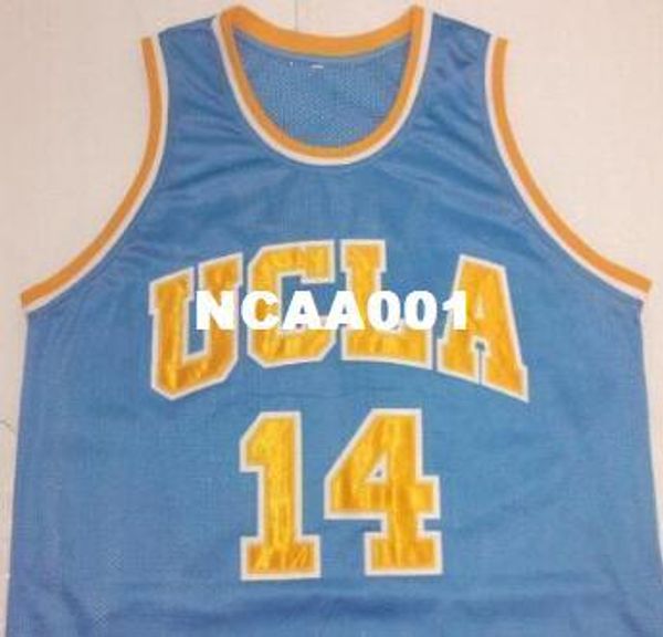 

vintage mens #14 zach lavine westbrook ucla bruins college jersey blue white or custom any name or number jersey, Black;red