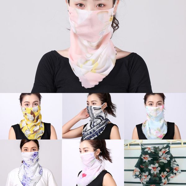 

996lx new ice cycling scarf camouflage magic scarf face neck gaiter uv protection dustproof hiking fishing bandana face mask, Black