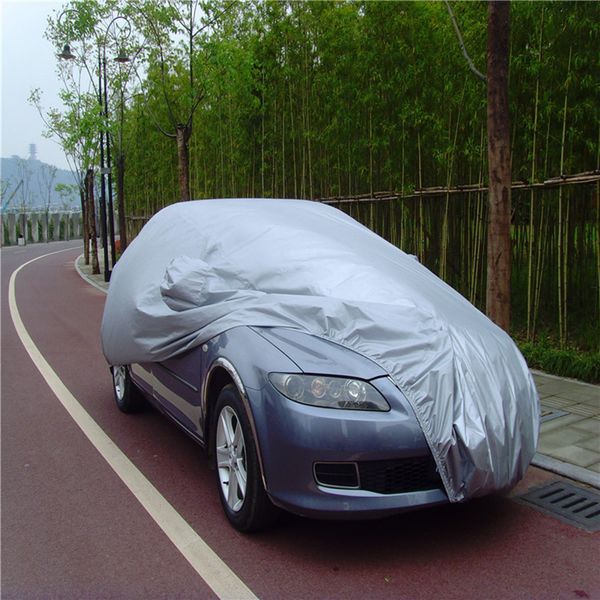 

car covers size s/m/l/xl/xxl outdoor indoor full auot cover sun uv snow dust resistant protection cover for sedan universal