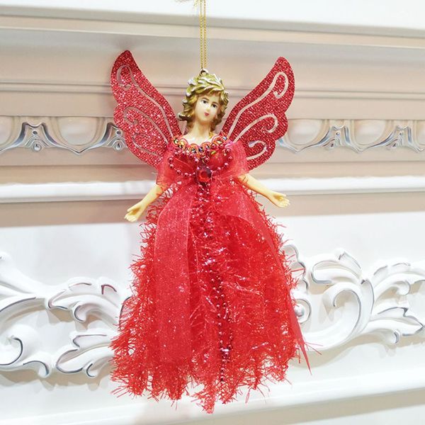 

christmas angel doll hanging xmas tree pendants ornaments home holiday decor 57bb