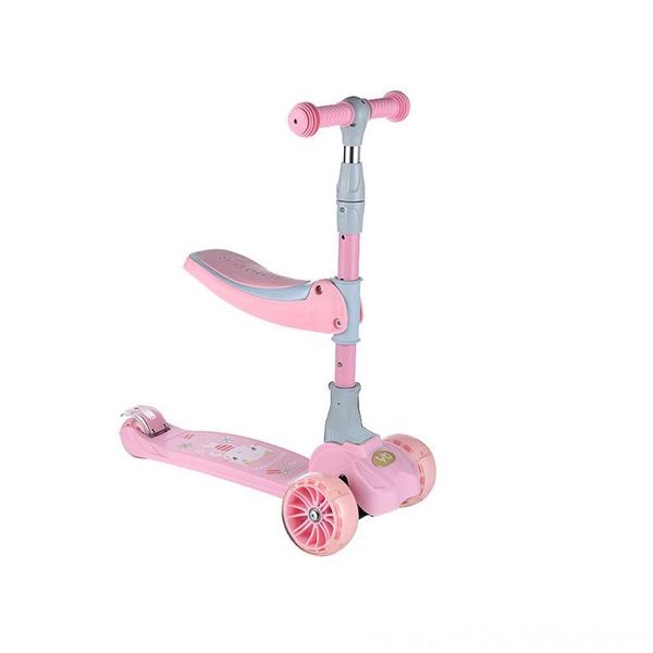 

size foldable lift slide flash folding lift sliding children scooter folding pedal children scooter