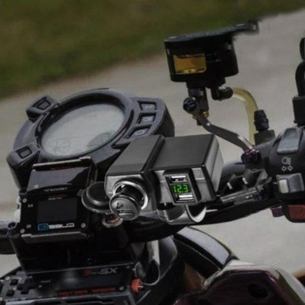 

мотоцикл модифицированный автомобиль телефон usb зарядное устройство с переключателем 12 водонепроницаемый многофункциональный быстрая заряд