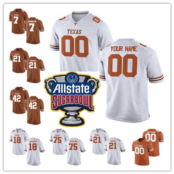 texas longhorns football jersey personalized