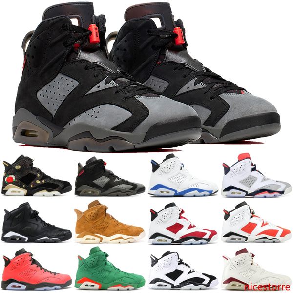 

infrared 2019 black 6 6s basketball shoes mens psg slam dunk unc tinker sport blue black cat cny designer mens sneakers 40-47