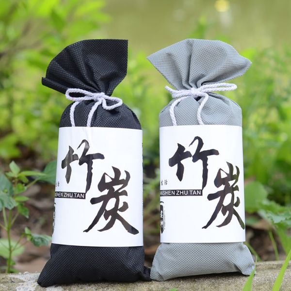 

natural activated moso-bamboo charcoal air purifying bags car home kitchen closet air freshener absorb moisture