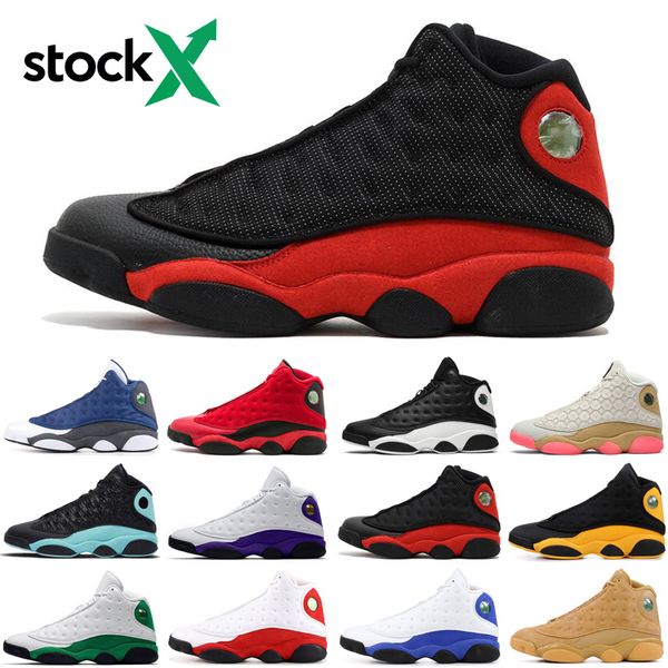 

новый флинт 13 13s stock x jumpman мужчины женщины баскетбольная обувь площадка чикаго разводили легкая атлетика мужские тренеры спортивные, White;red