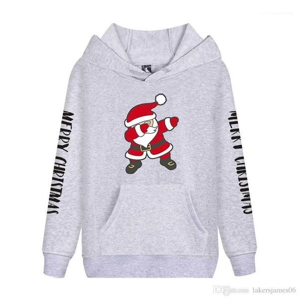 

clothing fashion festival casual apparel mens autumn desinger hoodeis long sleeve chirstmas print solid color pullover homme, Black