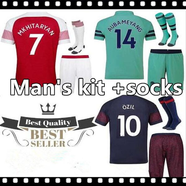 

2018 2019 gunner ozil occer jer ey kit 2018 2019 aubameyang lacazette aubameyang torreira football hirt kit uniform