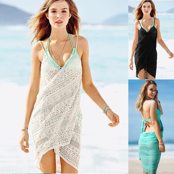 

beach cover up bikini covers lace cotton summer women swimsuit beach cover ups dress swimwear solid beach bathing suit tunic kaftan