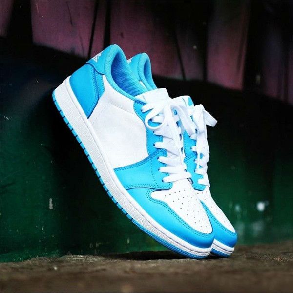 

2020 with box brand sb og 1 low unc dark powder blue white running shoes men women sports sneakers