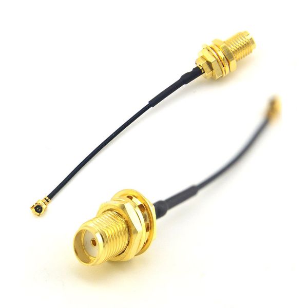 

rf connector pigtail sma female bulkhead to ufl./ipx extension cable 1.13 cable