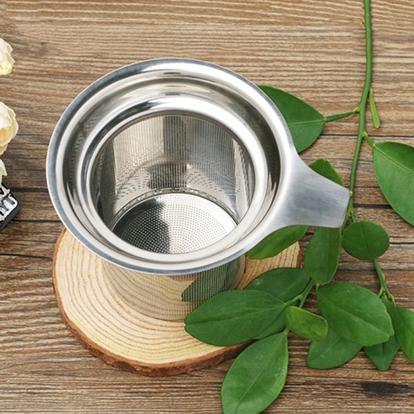 

сетка из нержавеющей стали чай infuser ситечки для чая чайника сыпучие tea leaf спайс фильтр drinkware кухонные принадлежности
