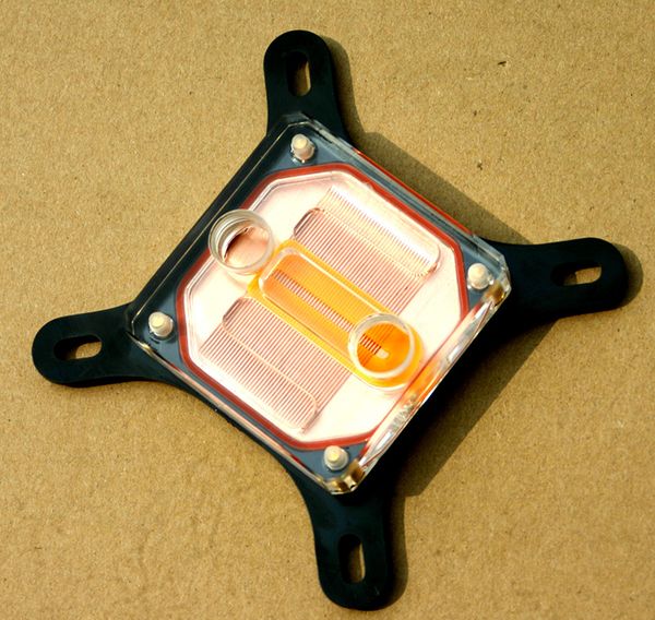 

General Water Cooling CPU Block 775 1156 1366 Intel 1151 2011 CPU Cooler Stainless Steel Mirror Acrylic Sheet Copper Bottom Set