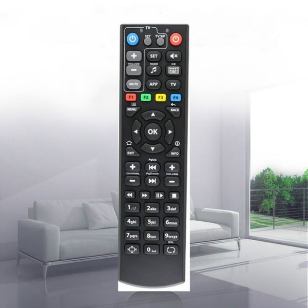 

price black replacement remote control for mag250 linux system iptv set box
