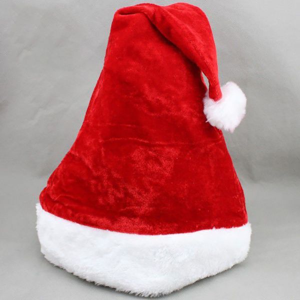 

high grade christmas adults children santa claus hat christmas decoration santa hats party cap xmas party props ornament