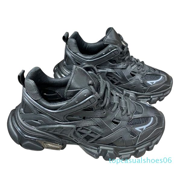 

2020 new fashion luxury designer women shoes triple s sneakers sports fashion woens track 2 sneaker size 35-39 type6 t06, Black