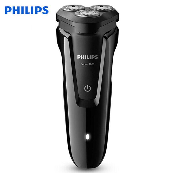 

original philips electric shaver s1010 rotary rechargeable washable with three floating heads for men's beard trimmer