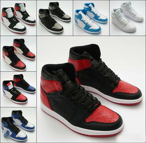 

1 1s high og athletics sneakers running shoes women sports shattered backboard royal banned shadow bred toe basketball shoes