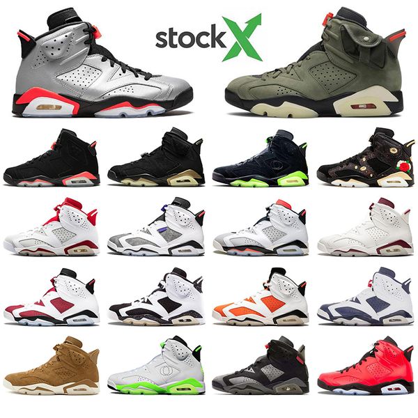 

with socks air jordan shoes bred 6 basketball shoes dmp 6s unc black sport blue white infrared oreo alternate sneakers, White;red