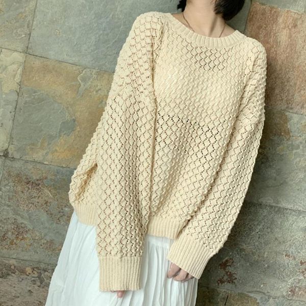 

women loose sweater o-neck warm female sweater knitted bottoming, White;black