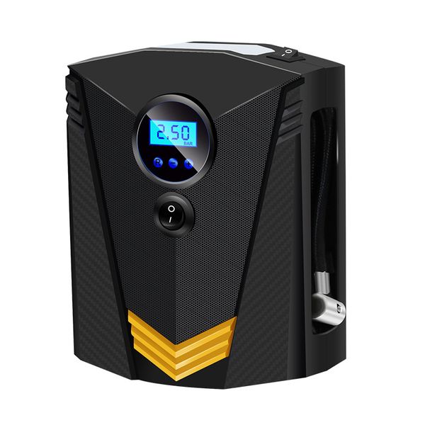 

120w car portable air compressor pump dc 12 v digital tire inflator 150 psi auto air pump for car motorcycle led light tire