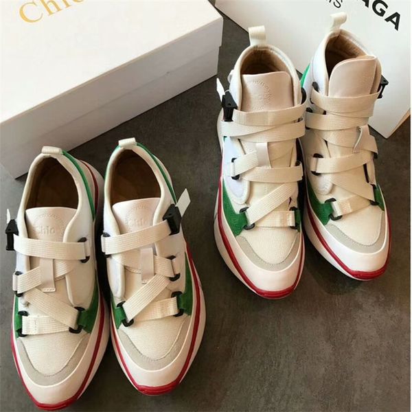 

2018 brand fashion luxury designer women shoes designer luxury women shoes women casual designer sneakers us5-9, Black