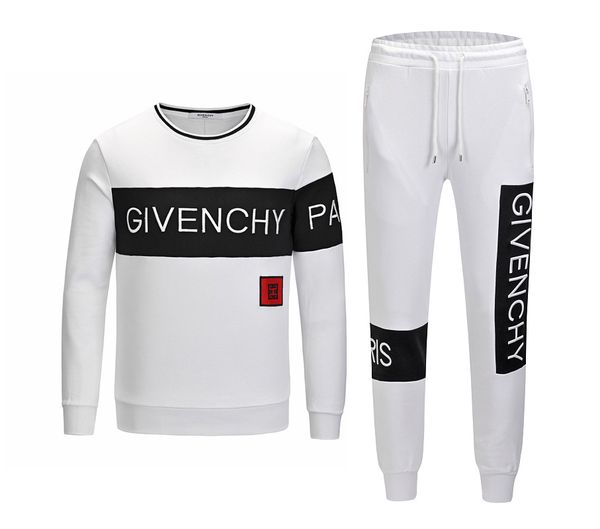 

all new casual sweatshirt set design letter printing running new set sweatshirt sportswear set men's jacket casual jacket 5 pieces dhl, Gray