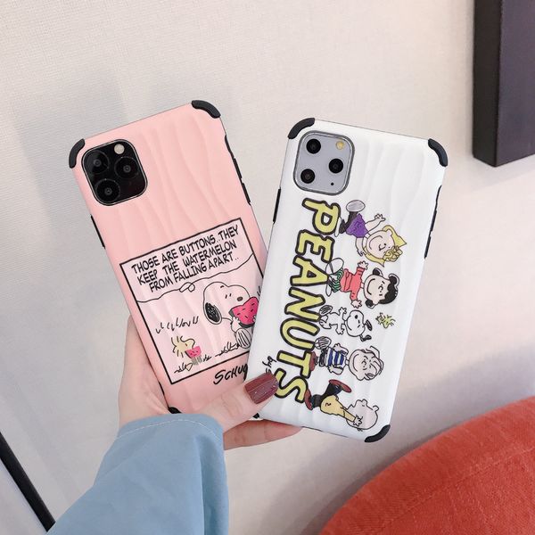 

fashion luxury designer soft tpu cases for iphone 11 pro 6s 8 7 plus matte back for coque iphone x xs max xr cartoon heart phone case capa