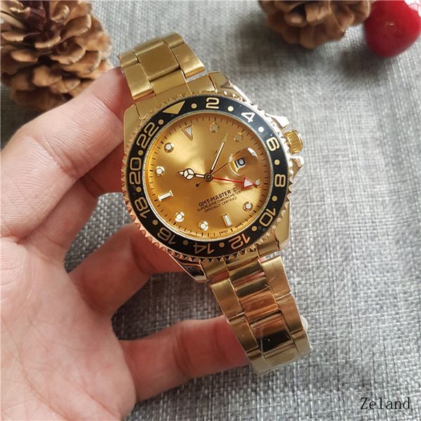 

черный синий красный золотой желтый керамический ободок дизайнер механические автоматические мужские роскошные мужские часы дата наручные ча, Slivery;brown