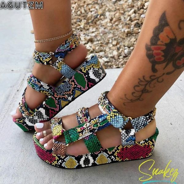 

womens shoes plus size 43 new ladies colorful women wedge sandals high heel sandals woman party summer m73, Black