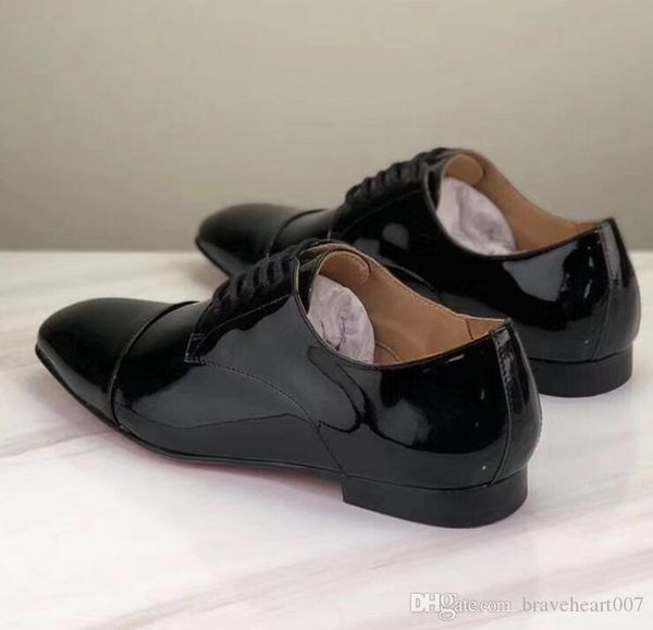 

new mens square toe studded spikes back red bottom tassel loafers designer business wedding party dress shoes men oxfords walking shoes h102, Black