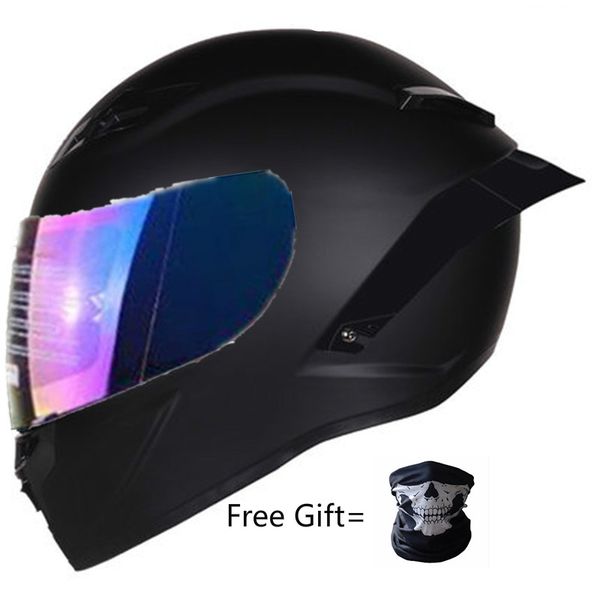 

2020 cobra full face motorcycle helmet motocross racing with rainbow visor helmet casco de moto capacete dot approved