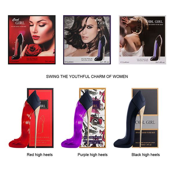 

women perfume high heels new beautiful girl perfume fresh lasting light fragrance eau de spray incense 50ml
