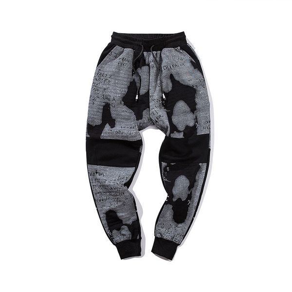 

2019 Newest Fashion Men Sweatpants Hip Hop Harem Trousers Elastic Waist Men Streetwear Pant Drop Shipping LBZ41