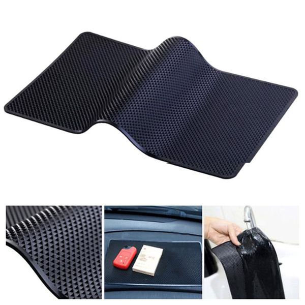 

27x15cm car dashboard anti-slip cell phone mat holder for key sunglasses cigarette coins non-slip pad decorative